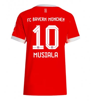 Bayern Munich Jamal Musiala #10 Hjemmebanetrøje Dame 2025-26 Kortærmet
